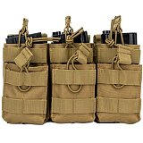 MOLLE pouch for M4 magazines triple - Delta Armory