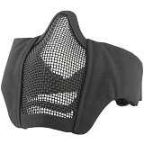 Mesh Mask with face padding helm attach (lower half) - Ultimate Tactical